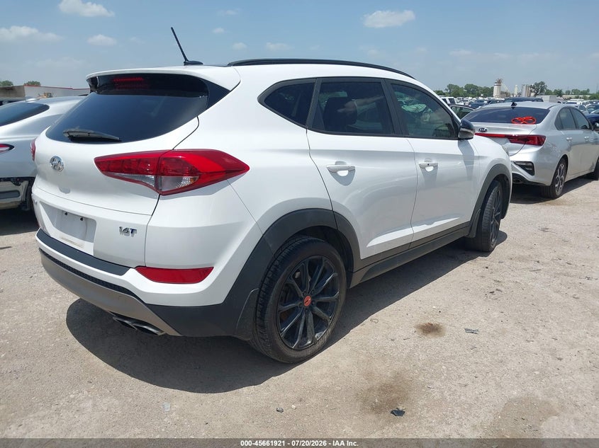 2017 Hyundai Tucson VIN KM8J33A22HU549020 IAAI salvage auction — NORMAL WEAR, Original (Texas), sold $3,100 on 2026-07-28 (photo 4)