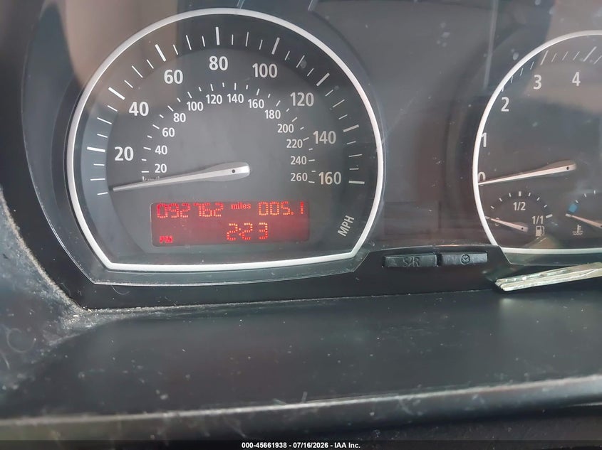 2010 BMW X3 VIN WBXPC9C4XAWJ38588 IAAI salvage auction — LEFT FRONT, Clear (Florida), sold $500 on 2026-07-22 (photo 7)