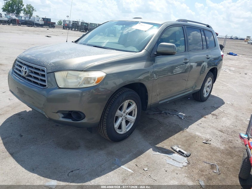 2008 Toyota Highlander VIN JTEES41A482035294 IAAI salvage auction — RIGHT REAR, Regular Certificate (Iowa), sold $1,250 on 2026-07-28 (photo 2)