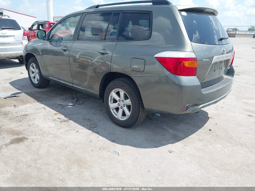 2008 Toyota Highlander VIN JTEES41A482035294 IAAI salvage auction — RIGHT REAR, Regular Certificate (Iowa), sold $1,250 on 2026-07-28 (photo 3)