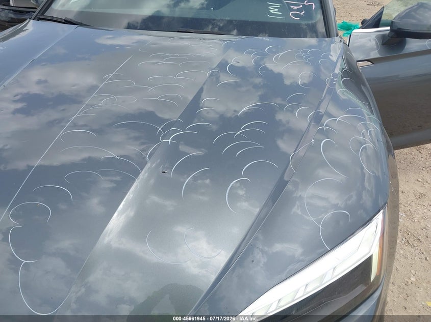 2024 Audi A5 VIN WAUFACF53RA095833 IAAI salvage auction — HAIL, Salvage Title, sold $19,500 on 2026-07-23 (photo 6)