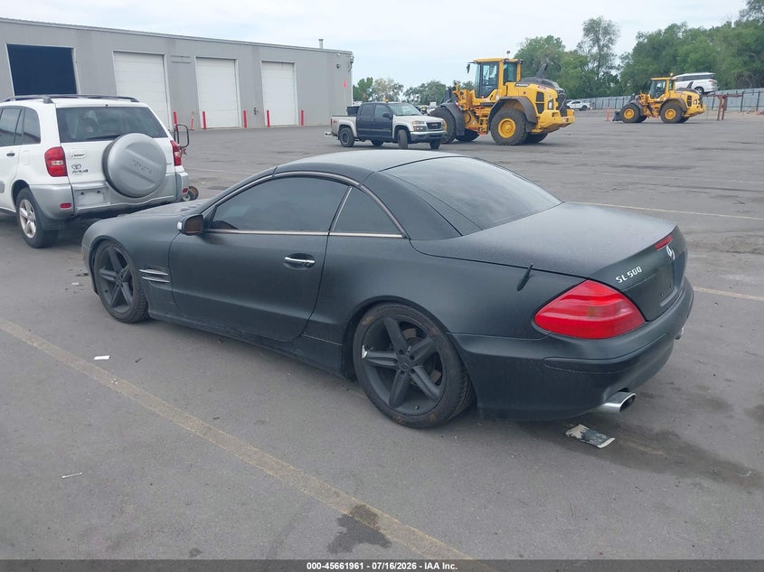 2005 Mercedes-benz Sl-class VIN WDBSK75F75F100754 IAAI salvage auction — NORMAL WEAR, Clear (Utah), sold $500 on 2026-07-30 (photo 3)