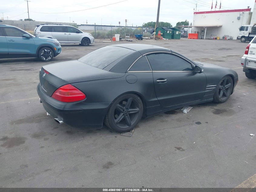 2005 Mercedes-benz Sl-class VIN WDBSK75F75F100754 IAAI salvage auction — NORMAL WEAR, Clear (Utah), sold $500 on 2026-07-30 (photo 4)