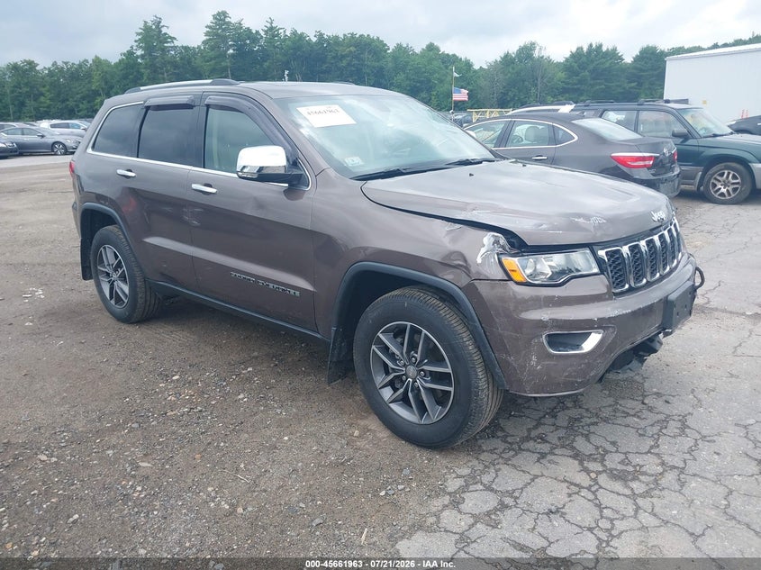 2018 Jeep Grand cherokee VIN 1C4RJFBG4JC502463 — IAAI salvage auction photo