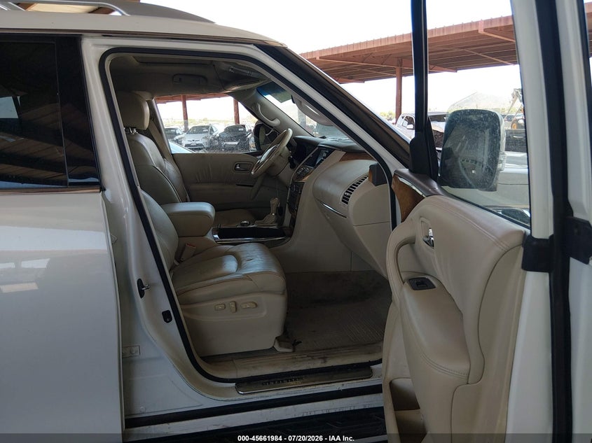2012 Infiniti Qx56 VIN JN8AZ2NE7C9022639 IAAI salvage auction — SIDE, Wait Title, sold $2,000 on 2026-08-03 (photo 5)
