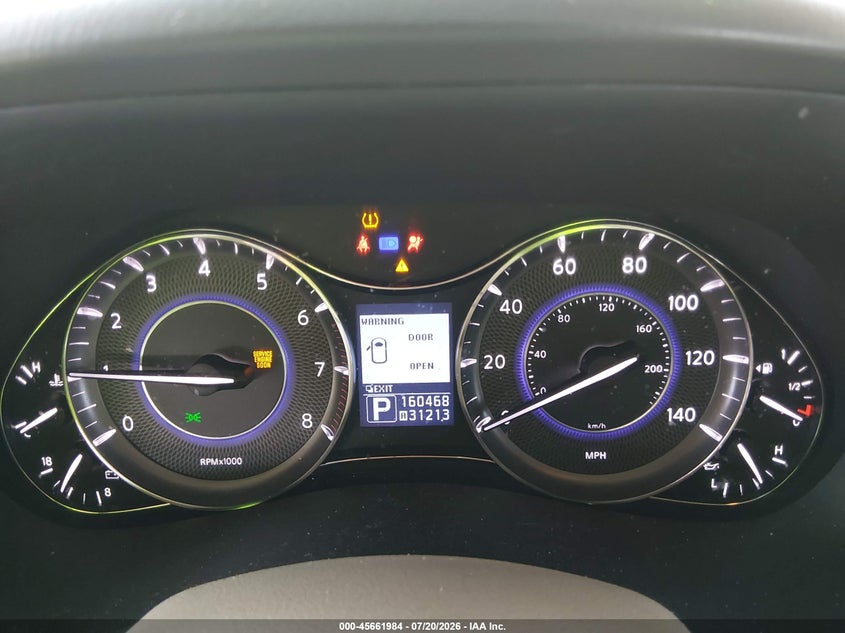 2012 Infiniti Qx56 VIN JN8AZ2NE7C9022639 IAAI salvage auction — SIDE, Wait Title, sold $2,000 on 2026-08-03 (photo 7)