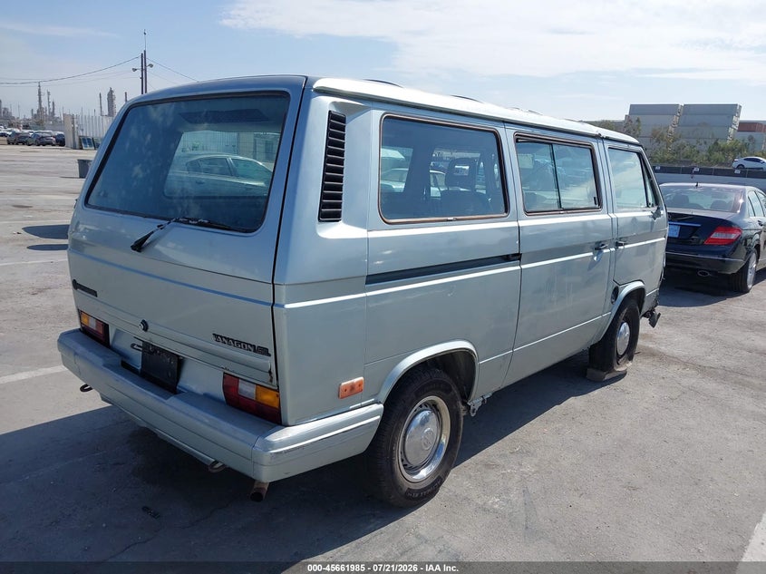 1987 Volkswagen Vanagon VIN WV2YB0254HH070444 IAAI salvage auction — FRONT END, Salvage (California), sold $1,100 on 2026-08-19 (photo 4)