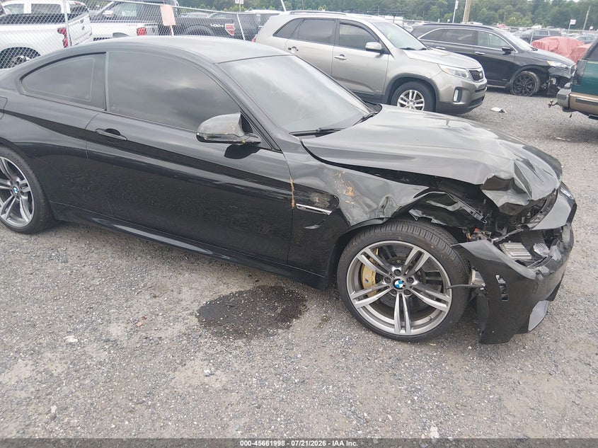2016 BMW M4 VIN WBS3R9C53GK336750 IAAI salvage auction — RIGHT FRONT, Salvage - Greater Than 75% (Maryland), sold $16,400 on 2026-08-03 (photo 1)