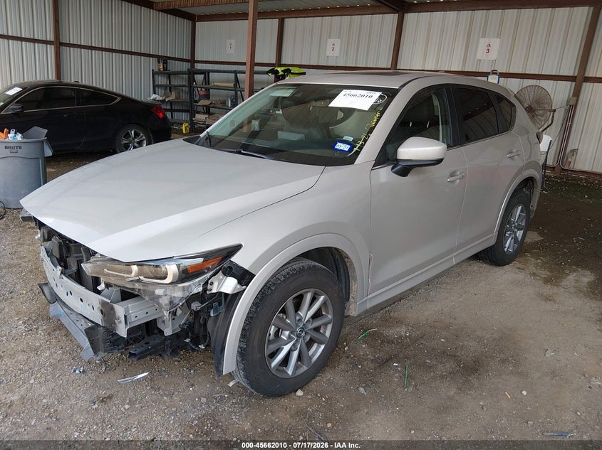2025 Mazda Cx-5 VIN JM3KFBCL2S0679028 IAAI salvage auction — FRONT END, Enterprise Vehicles Clear Only (Texas), sold $17,400 on 2026-07-22 (photo 2)