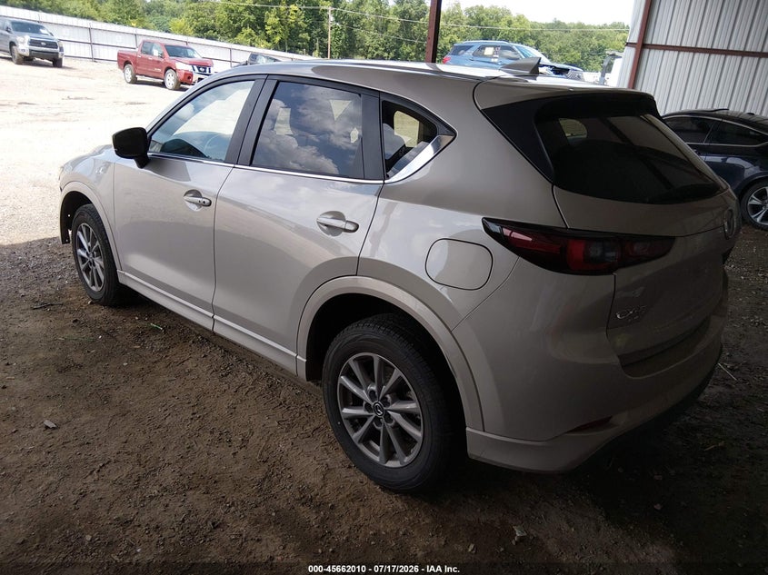 2025 Mazda Cx-5 VIN JM3KFBCL2S0679028 IAAI salvage auction — FRONT END, Enterprise Vehicles Clear Only (Texas), sold $17,400 on 2026-07-22 (photo 3)