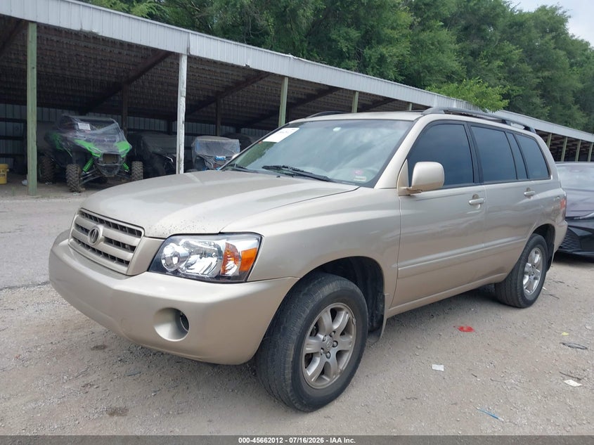 2006 Toyota Highlander VIN JTEDP21A960101803 IAAI salvage auction — NORMAL WEAR, Clear (Missouri), sold $125 on 2026-07-29 (photo 2)