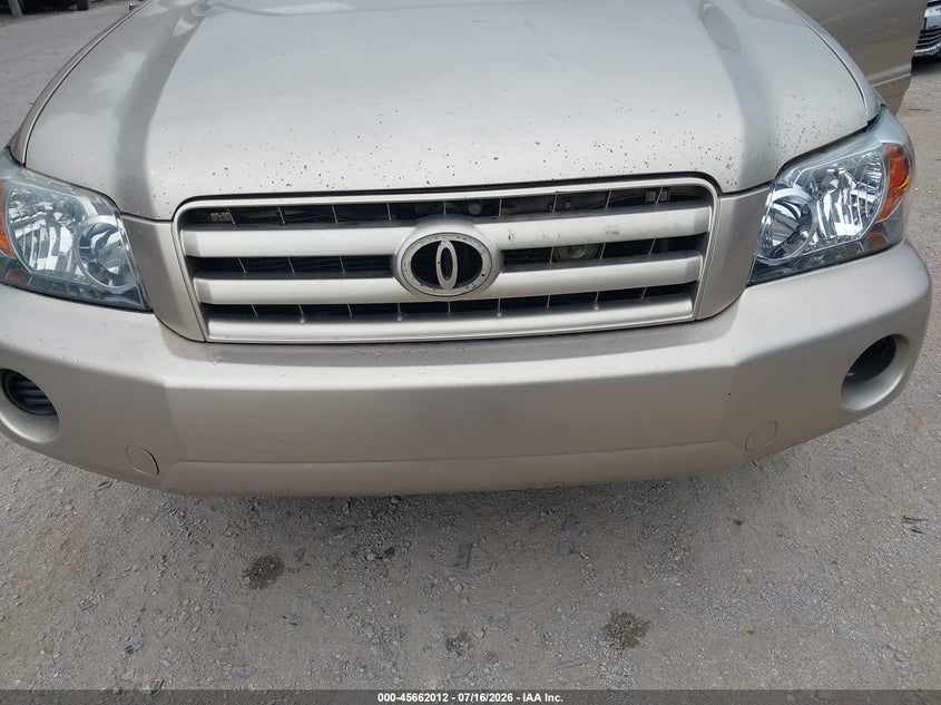 2006 Toyota Highlander VIN JTEDP21A960101803 IAAI salvage auction — NORMAL WEAR, Clear (Missouri), sold $125 on 2026-07-29 (photo 6)