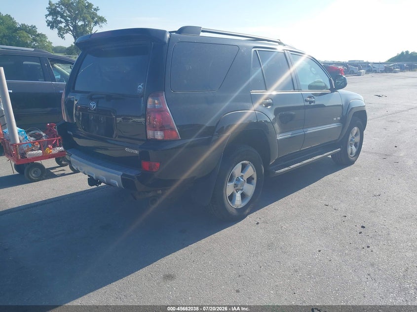 2004 Toyota 4runner VIN JTEBU14R140021498 IAAI salvage auction — NORMAL WEAR, Regular Certificate (Iowa), sold $775 on 2026-07-28 (photo 4)