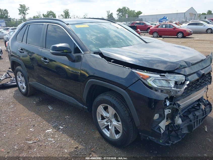 2019 Toyota Rav 4 VIN 2T3P1RFV1KC059884 — IAAI salvage auction photo