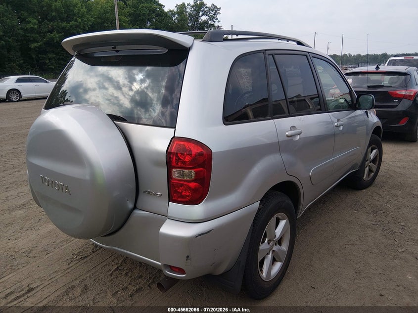 2005 Toyota Rav4 VIN JTEHD20V456023778 IAAI salvage auction — NORMAL WEAR, Clear (Virginia), sold $675 on 2026-07-29 (photo 4)
