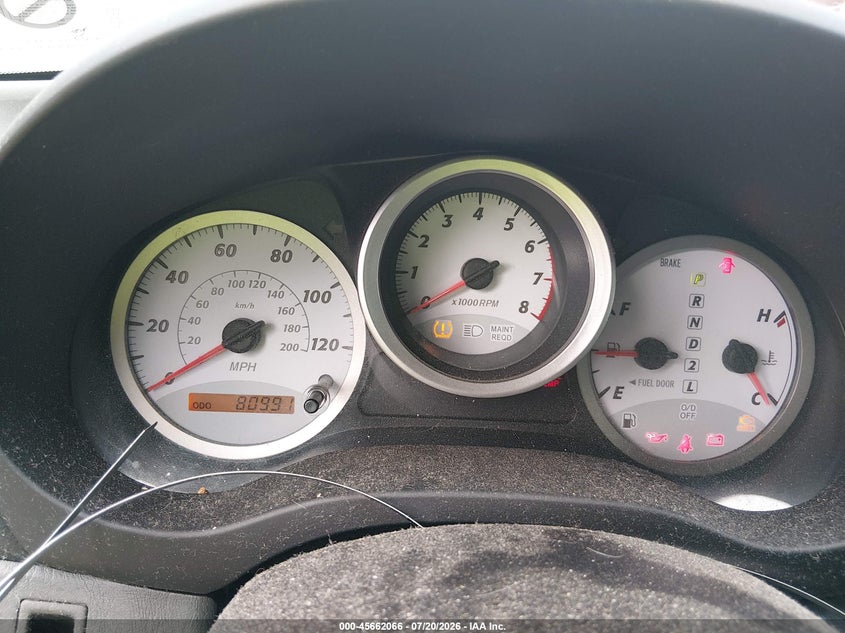 2005 Toyota Rav4 VIN JTEHD20V456023778 IAAI salvage auction — NORMAL WEAR, Clear (Virginia), sold $675 on 2026-07-29 (photo 7)