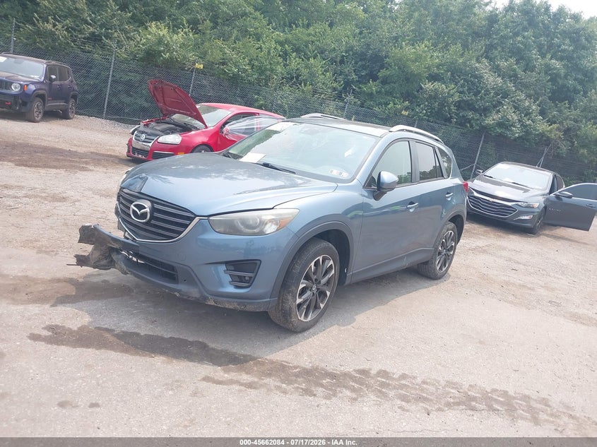 2016 Mazda Cx-5 VIN JM3KE4DY5G0736256 IAAI salvage auction — FRONT END, Salvage (Pennsylvania), sold $3,100 on 2026-07-31 (photo 2)