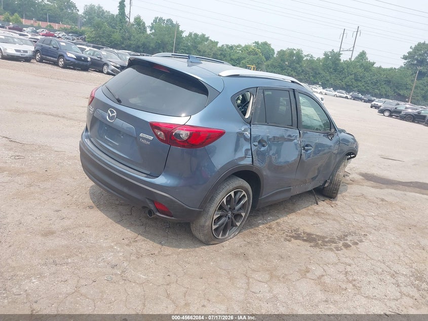 2016 Mazda Cx-5 VIN JM3KE4DY5G0736256 IAAI salvage auction — FRONT END, Salvage (Pennsylvania), sold $3,100 on 2026-07-31 (photo 4)