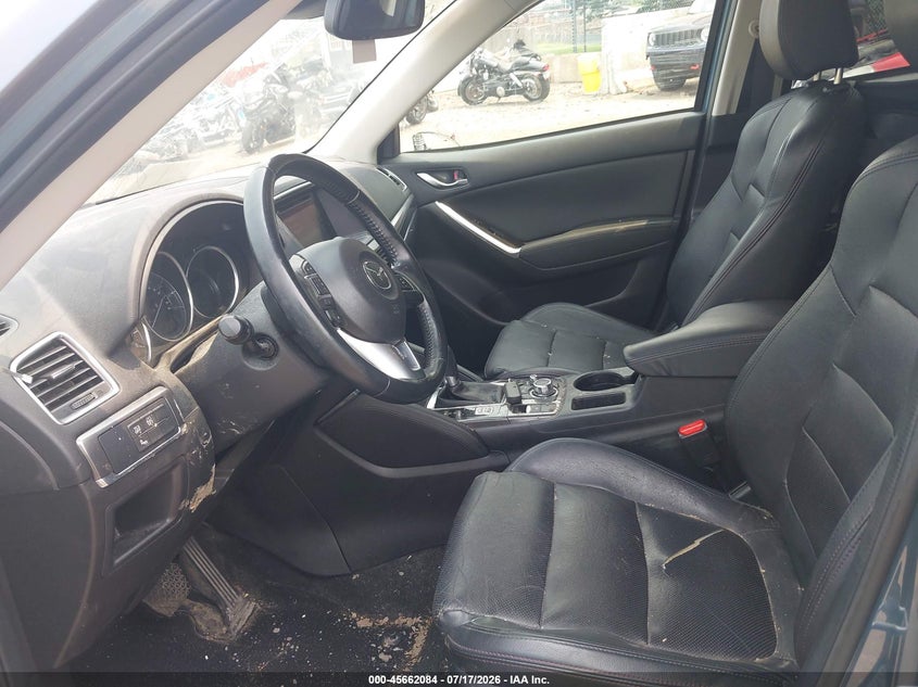 2016 Mazda Cx-5 VIN JM3KE4DY5G0736256 IAAI salvage auction — FRONT END, Salvage (Pennsylvania), sold $3,100 on 2026-07-31 (photo 5)