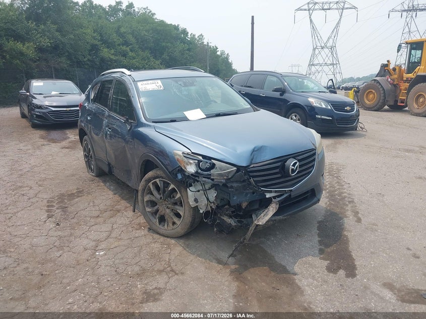 2016 Mazda Cx-5 VIN JM3KE4DY5G0736256 IAAI salvage auction — FRONT END, Salvage (Pennsylvania), sold $3,100 on 2026-07-31 (photo 6)