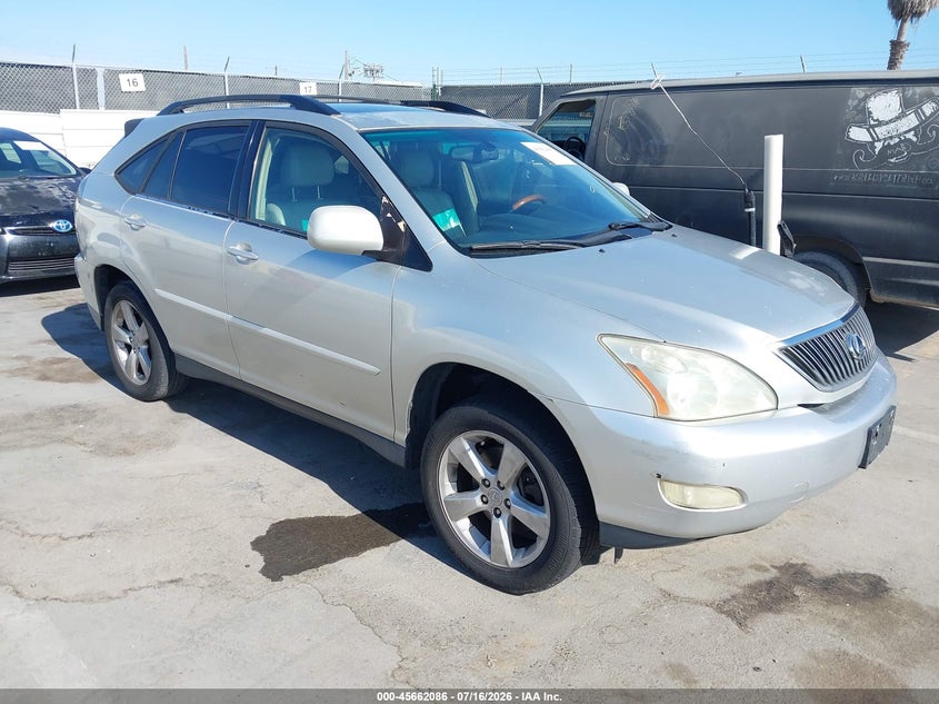 2004 Lexus Rx 330 VIN JTJGA31UX40037641 IAAI salvage auction — REAR END, Salvage (California), sold $25 on 2026-07-29 (photo 1)
