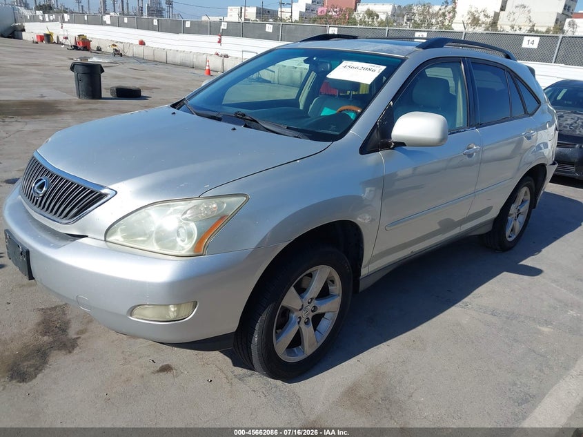 2004 Lexus Rx 330 VIN JTJGA31UX40037641 IAAI salvage auction — REAR END, Salvage (California), sold $25 on 2026-07-29 (photo 2)