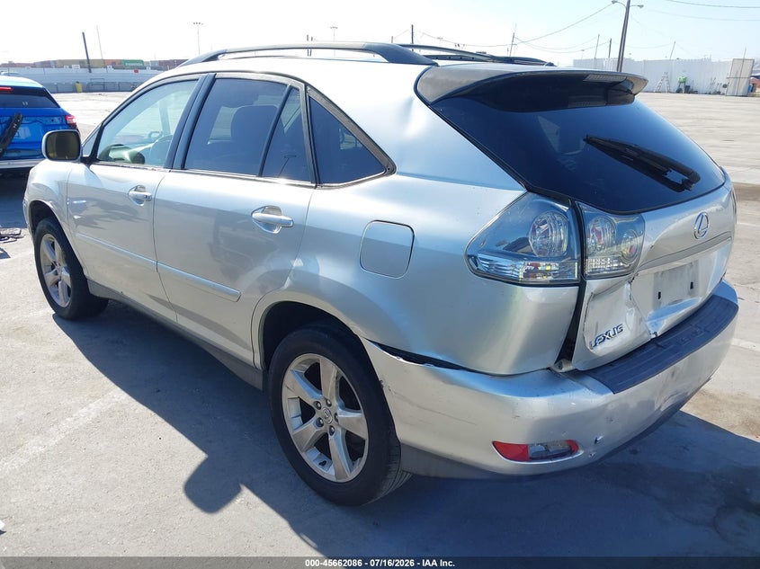 2004 Lexus Rx 330 VIN JTJGA31UX40037641 IAAI salvage auction — REAR END, Salvage (California), sold $25 on 2026-07-29 (photo 3)