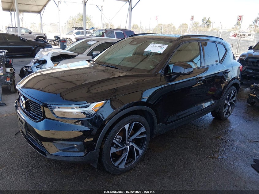 2020 Volvo Xc40 VIN YV4162UM0L2244345 IAAI salvage auction — UNKNOWN, Salvage (California), sold $4,550 on 2026-08-21 (photo 2)