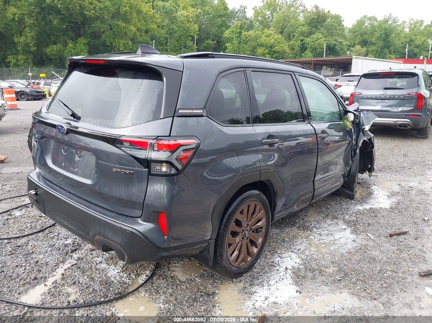 2025 Subaru Forester VIN JF2SLDHC0SH531419 IAAI salvage auction — FRONT END, Wait Title, sold $7,300 on 2026-08-25 (photo 4)