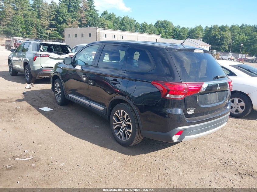 2016 Mitsubishi Outlander VIN JA4AZ3A38GZ049872 IAAI salvage auction — FRONT END, Clear (Massachusetts), sold $1,850 on 2026-08-01 (photo 3)