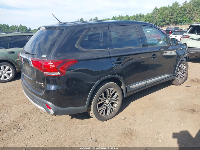 2016 Mitsubishi Outlander VIN JA4AZ3A38GZ049872 IAAI salvage auction — FRONT END, Clear (Massachusetts), sold $1,850 on 2026-08-01 (photo 4)