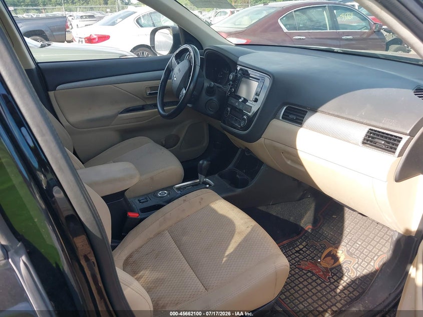 2016 Mitsubishi Outlander VIN JA4AZ3A38GZ049872 IAAI salvage auction — FRONT END, Clear (Massachusetts), sold $1,850 on 2026-08-01 (photo 5)