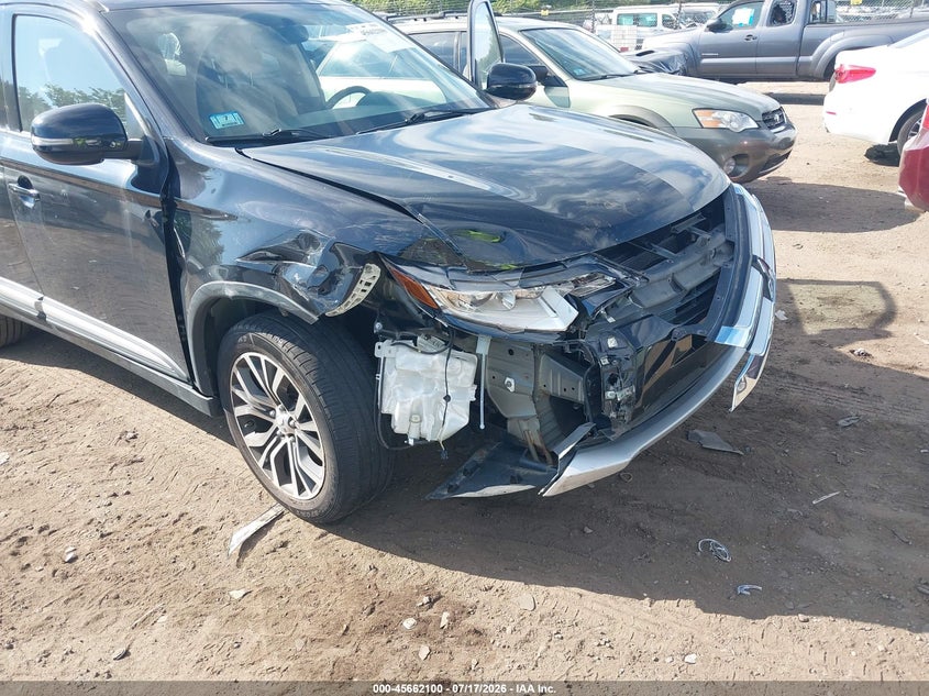 2016 Mitsubishi Outlander VIN JA4AZ3A38GZ049872 IAAI salvage auction — FRONT END, Clear (Massachusetts), sold $1,850 on 2026-08-01 (photo 6)