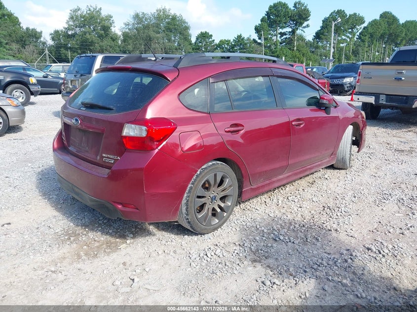 2016 Subaru Impreza VIN JF1GPAP68G8275207 IAAI salvage auction — NORMAL WEAR, Clear (Alabama), sold $25 on 2026-07-29 (photo 4)