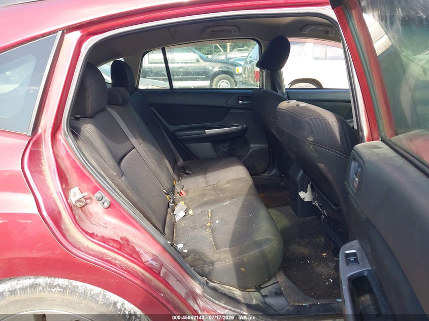 2016 Subaru Impreza VIN JF1GPAP68G8275207 IAAI salvage auction — NORMAL WEAR, Clear (Alabama), sold $25 on 2026-07-29 (photo 8)