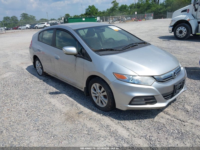 2012 Honda Insight VIN JHMZE2H75CS000833 IAAI salvage auction — NORMAL WEAR, Original (Ohio), sold $175 on 2026-07-28 (photo 1)