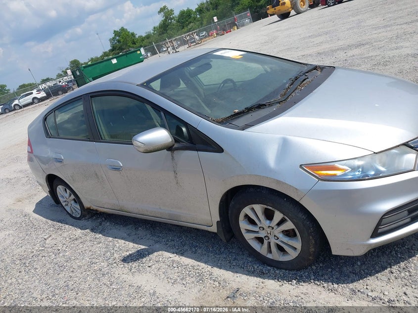 2012 Honda Insight VIN JHMZE2H75CS000833 IAAI salvage auction — NORMAL WEAR, Original (Ohio), sold $175 on 2026-07-28 (photo 6)
