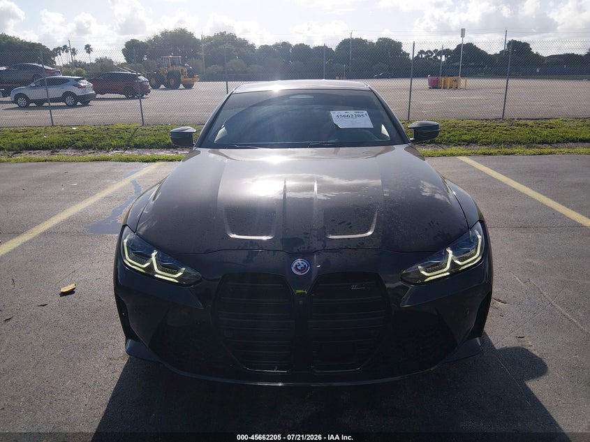 2023 BMW M4 VIN WBS43AZ05PCM25152 IAAI salvage auction — UNDERCARRIAGE, Salvage Title, sold $37,975 on 2026-09-08 (photo 6)