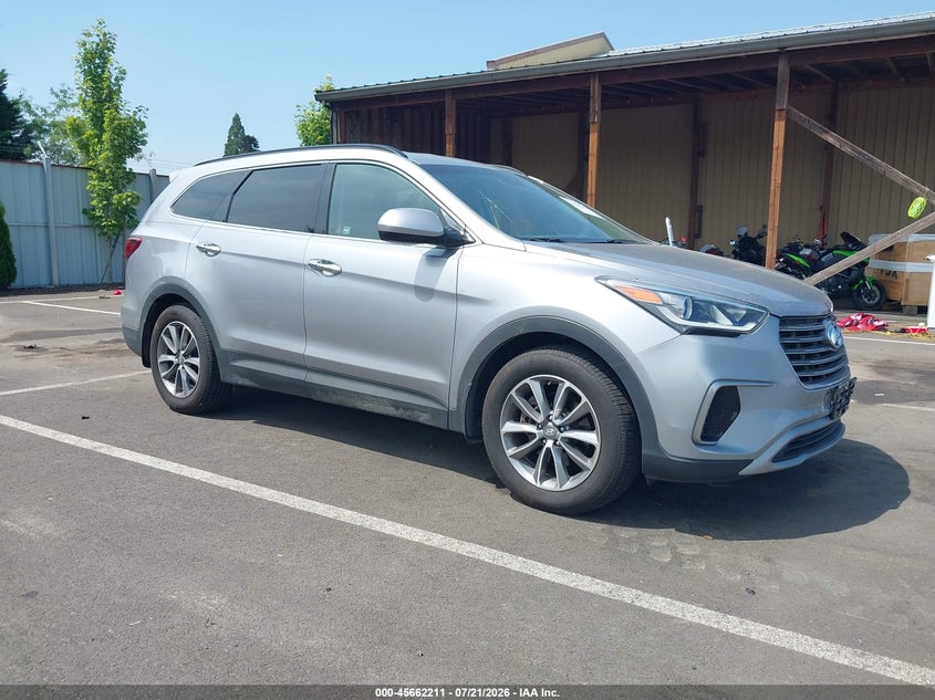 2017 Hyundai Santa fe VIN KM8SMDHF3HU223436 IAAI salvage auction — NORMAL WEAR, Salvage Title, sold $1,000 on 2026-07-28 (photo 1)