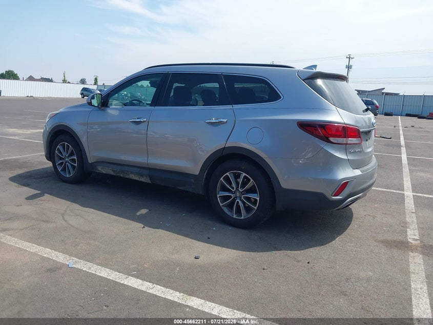 2017 Hyundai Santa fe VIN KM8SMDHF3HU223436 IAAI salvage auction — NORMAL WEAR, Salvage Title, sold $1,000 on 2026-07-28 (photo 3)