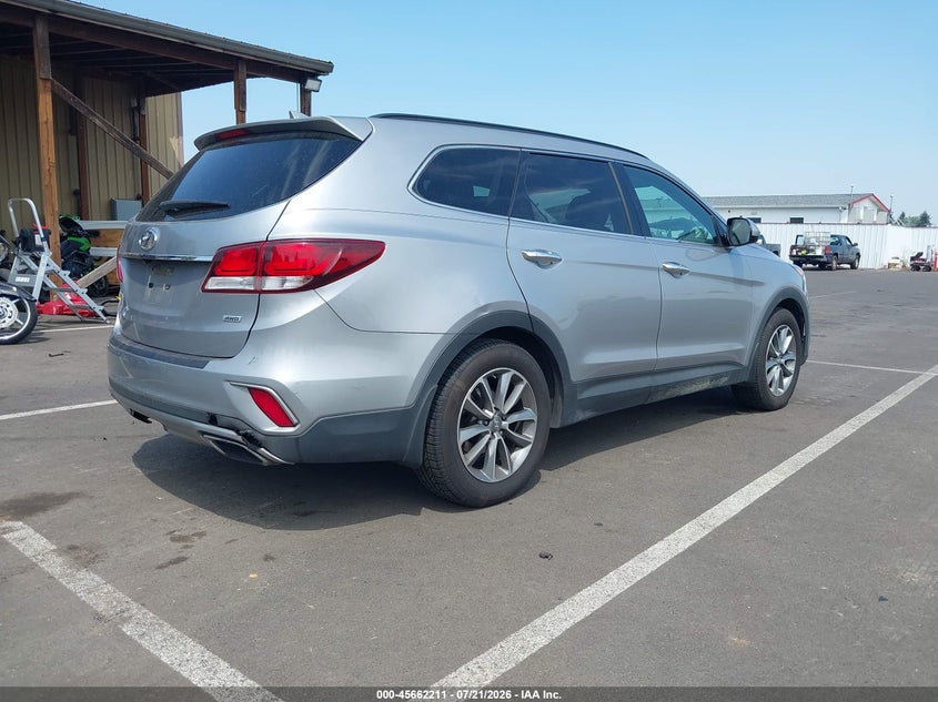 2017 Hyundai Santa fe VIN KM8SMDHF3HU223436 IAAI salvage auction — NORMAL WEAR, Salvage Title, sold $1,000 on 2026-07-28 (photo 4)