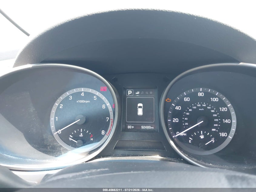 2017 Hyundai Santa fe VIN KM8SMDHF3HU223436 IAAI salvage auction — NORMAL WEAR, Salvage Title, sold $1,000 on 2026-07-28 (photo 7)