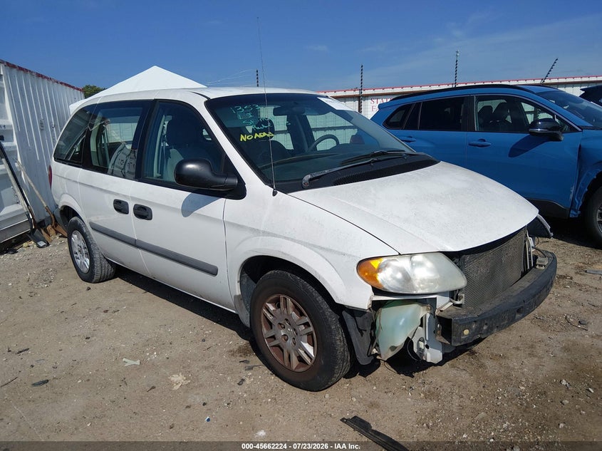 2007 Dodge Caravan VIN 1D4GP25E07B247594 IAAI salvage auction — FRONT END, Salvage (Arkansas), sold $150 on 2026-08-03 (photo 1)