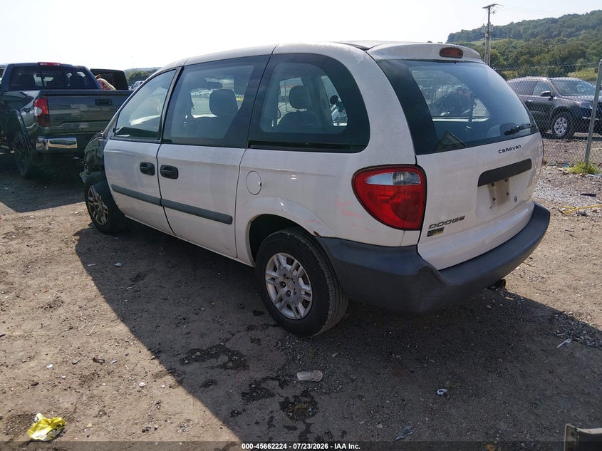2007 Dodge Caravan VIN 1D4GP25E07B247594 IAAI salvage auction — FRONT END, Salvage (Arkansas), sold $150 on 2026-08-03 (photo 3)