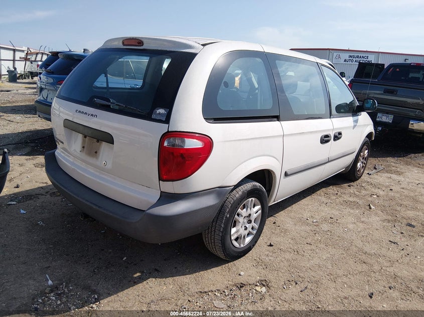 2007 Dodge Caravan VIN 1D4GP25E07B247594 IAAI salvage auction — FRONT END, Salvage (Arkansas), sold $150 on 2026-08-03 (photo 4)