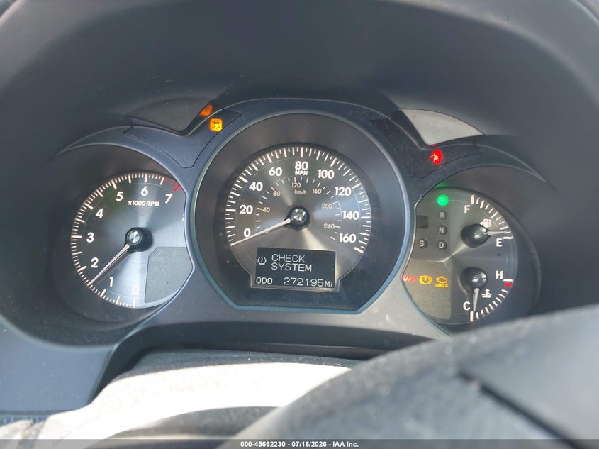 2007 Lexus Gs 350 VIN JTHBE96S170026106 IAAI salvage auction — NORMAL WEAR, Clear - Dealer Only (California), sold $275 on 2026-07-29 (photo 7)