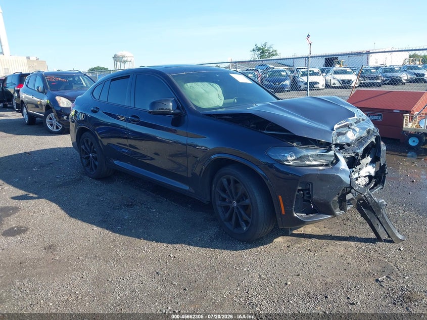 2023 BMW X4 VIN 5UX43DT03P9P27732 — IAAI salvage auction photo