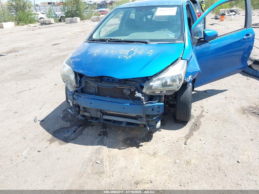 2015 Toyota Yaris VIN VNKJTUD30FA027233 IAAI salvage auction — NORMAL WEAR, Clear (New Mexico), sold $925 on 2026-07-29 (photo 6)