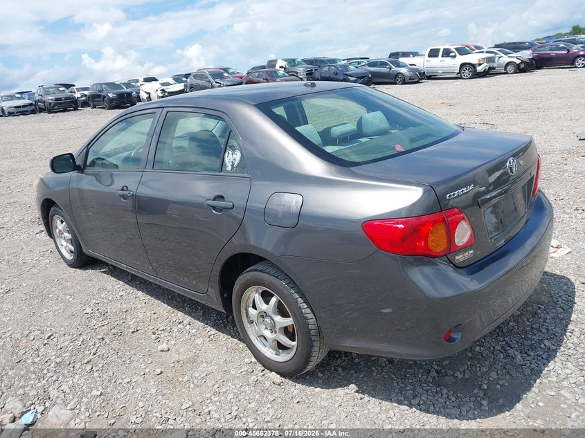 2009 Toyota Corolla VIN JTDBL40E09J029198 IAAI salvage auction — NORMAL WEAR, Clear (Colorado), sold $750 on 2026-07-30 (photo 3)