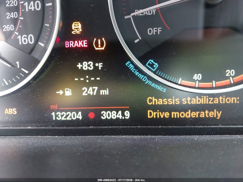 2015 BMW 2er VIN WBA1J7C56FV358410 IAAI salvage auction — NORMAL WEAR, Original (Texas), sold $2,150 on 2026-07-28 (photo 7)